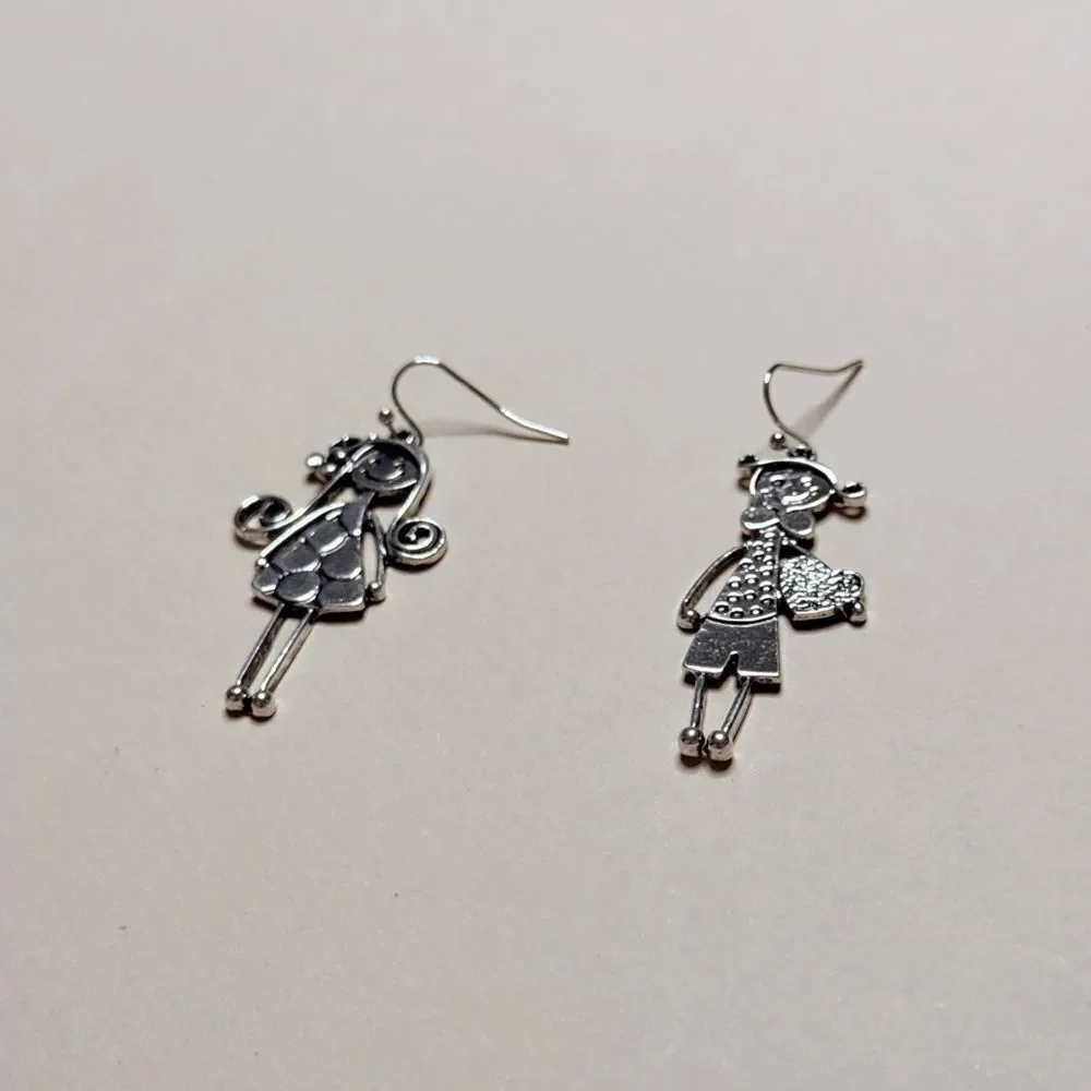Boho dangle earrings S990 - Picture 3 of 3
